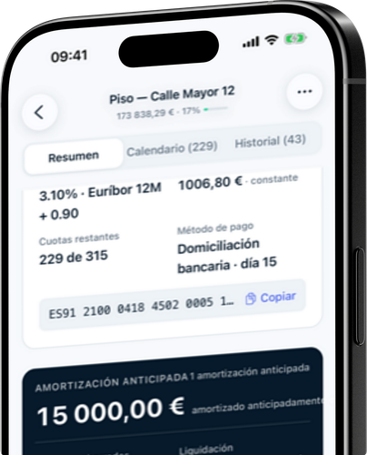 Pagos anticipados con una estrategia al estilo bancario - y un ahorro visible